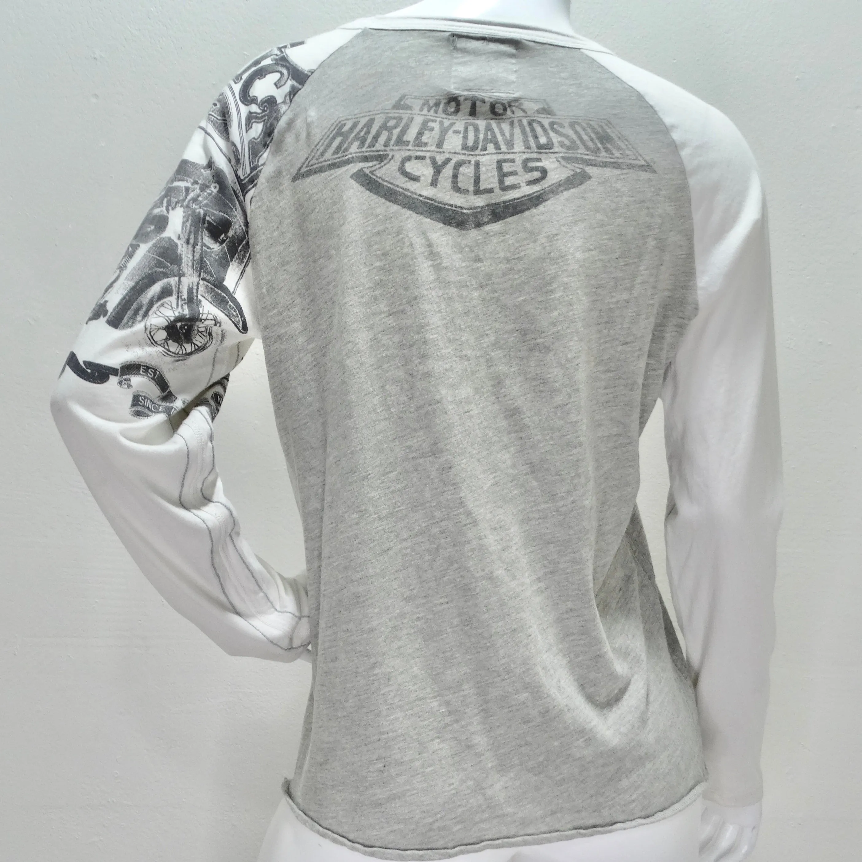 1990s Harley Davidson Baseball Tee
