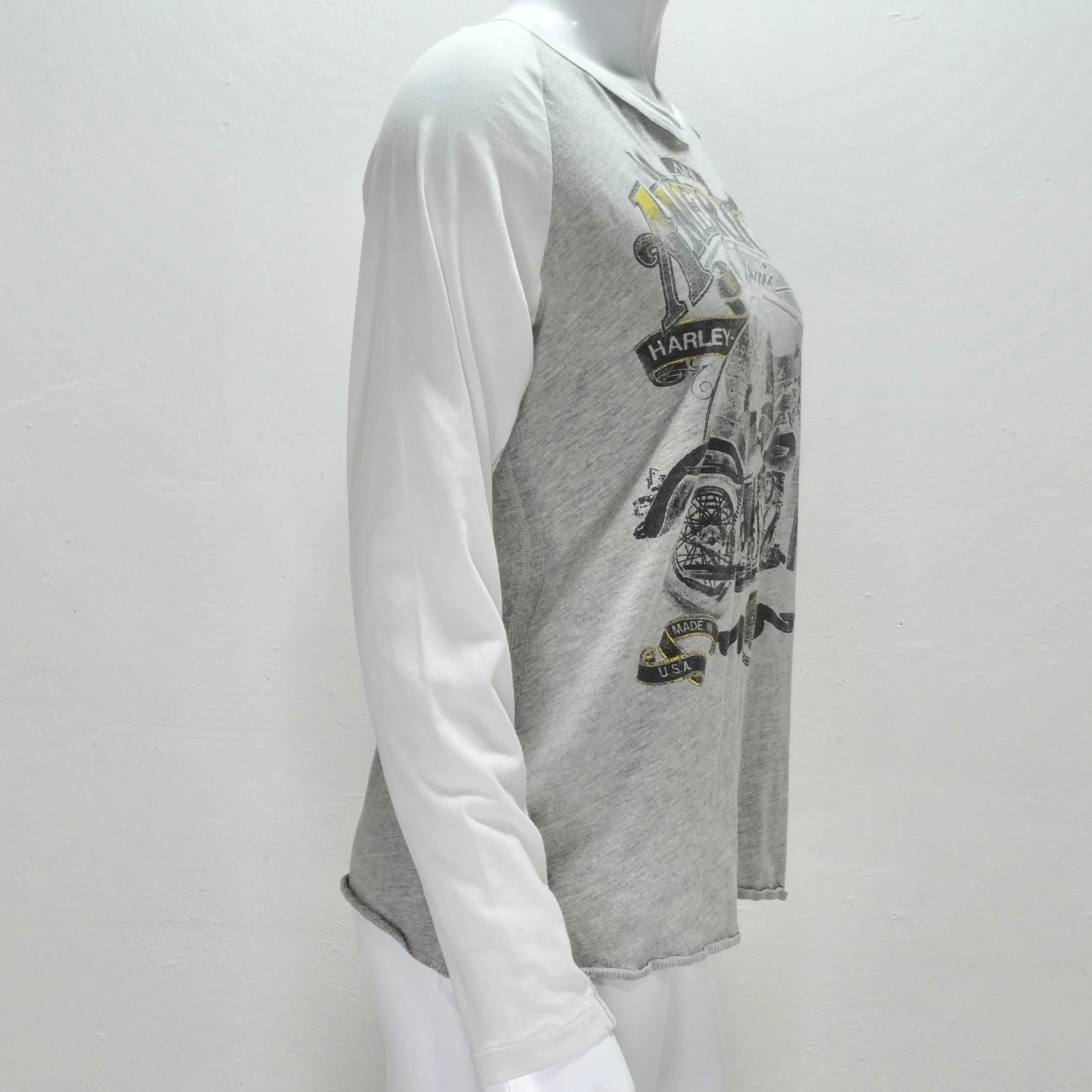 1990s Harley Davidson Baseball Tee