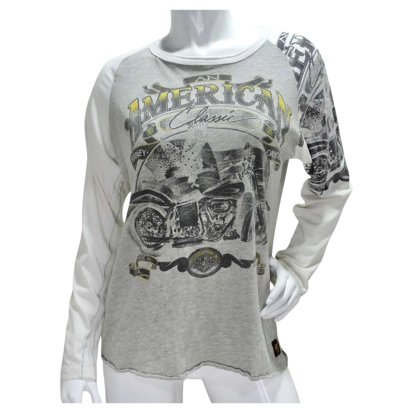 1990s Harley Davidson Baseball Tee
