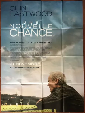 Affiche UNE NOUVELLE CHANCE Trouble with the curve CLINT EASTWOOD 120x160cm