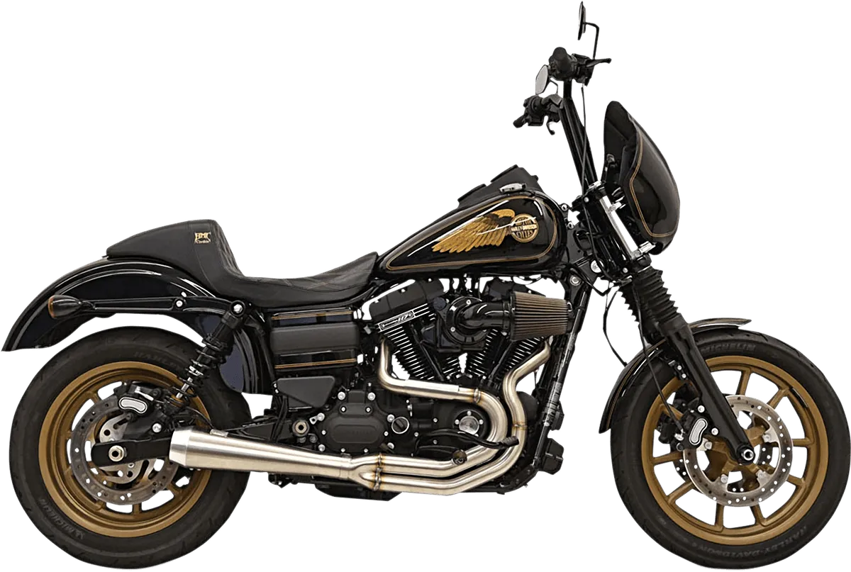 Bassani Manufacturing 1D2SSL Greg Lutzka 2-Into-1 Exhaust - Megaphone