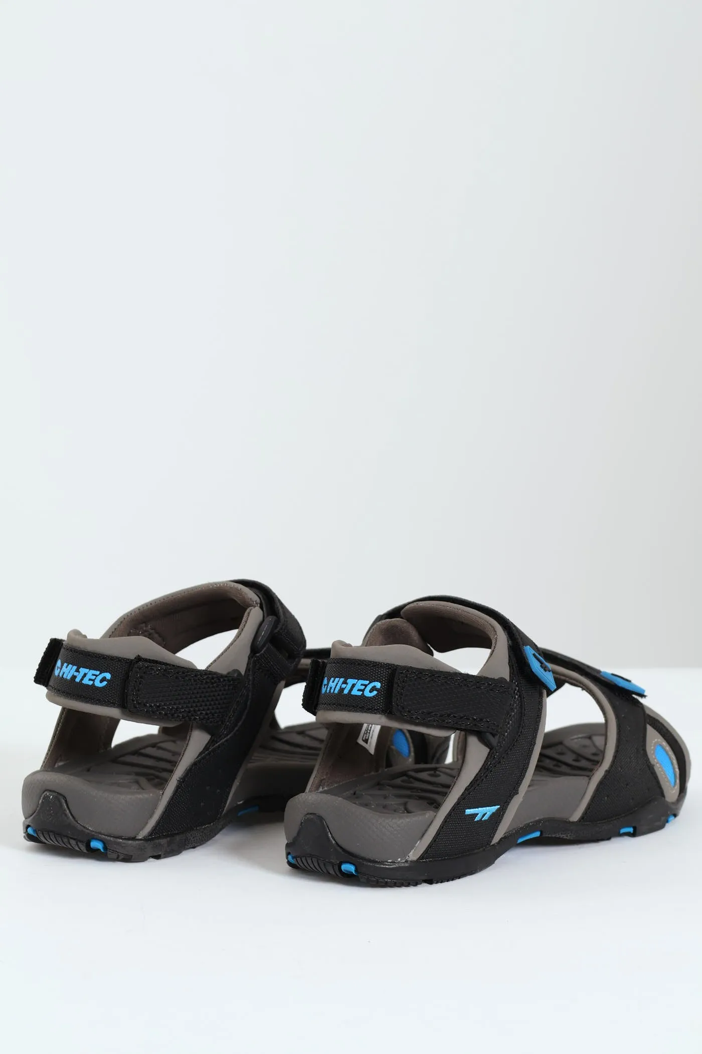 Boys Ula Open Toe Adventure Sandal - Black