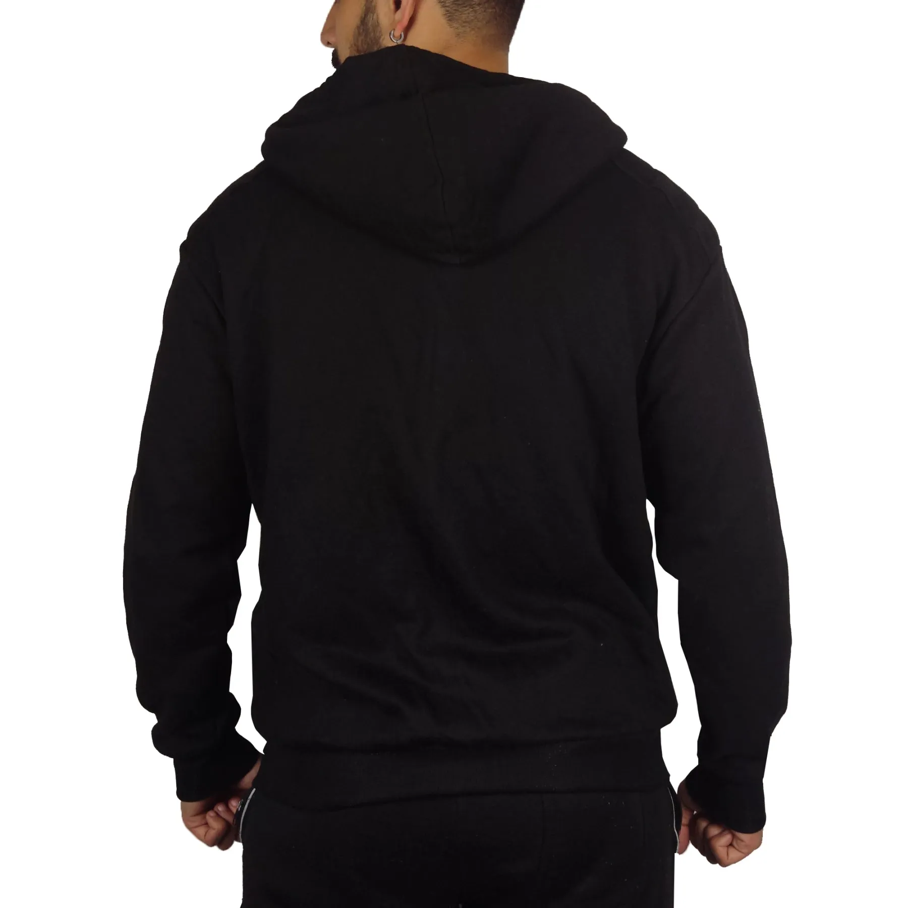 Casaca Franela Felling Sport Hombre - Negro