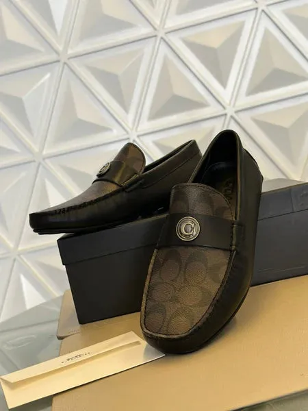 COACH || Premium Formal Calf Leather Loafers For Men
