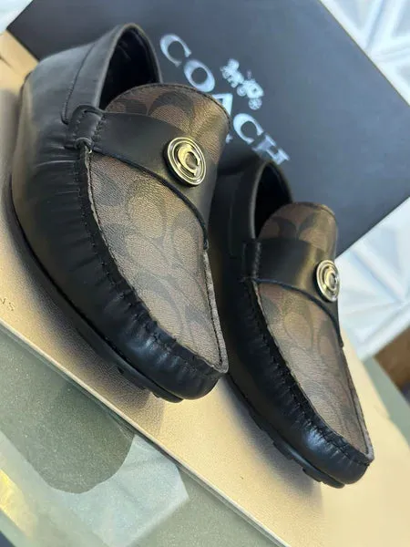 COACH || Premium Formal Calf Leather Loafers For Men