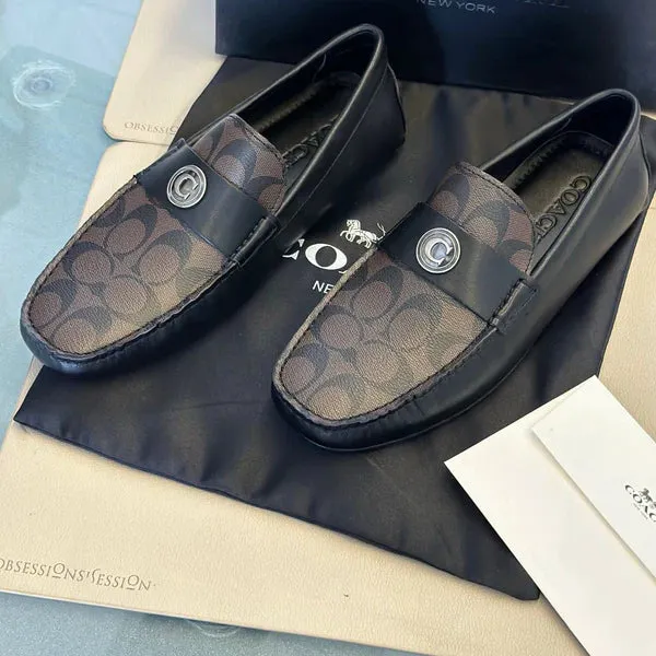 COACH || Premium Formal Calf Leather Loafers For Men