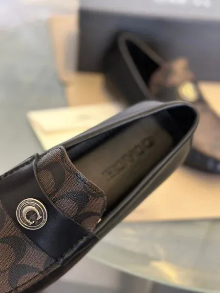 COACH || Premium Formal Calf Leather Loafers For Men