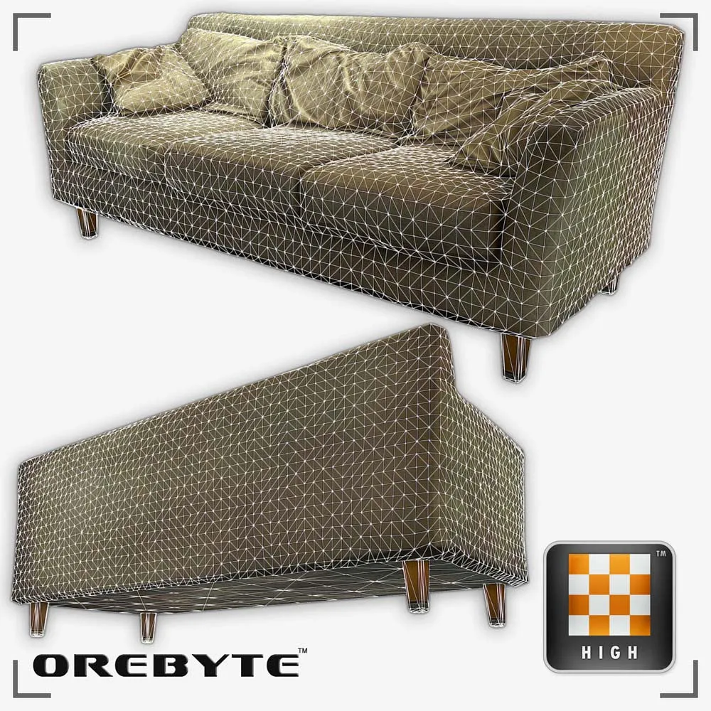 Couch Sofa Tan 01