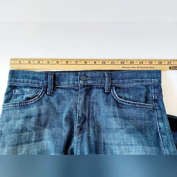 Dark Wash High Waisted Bootcut sz 29  Denim 7 for All Mankind Tall Jeans