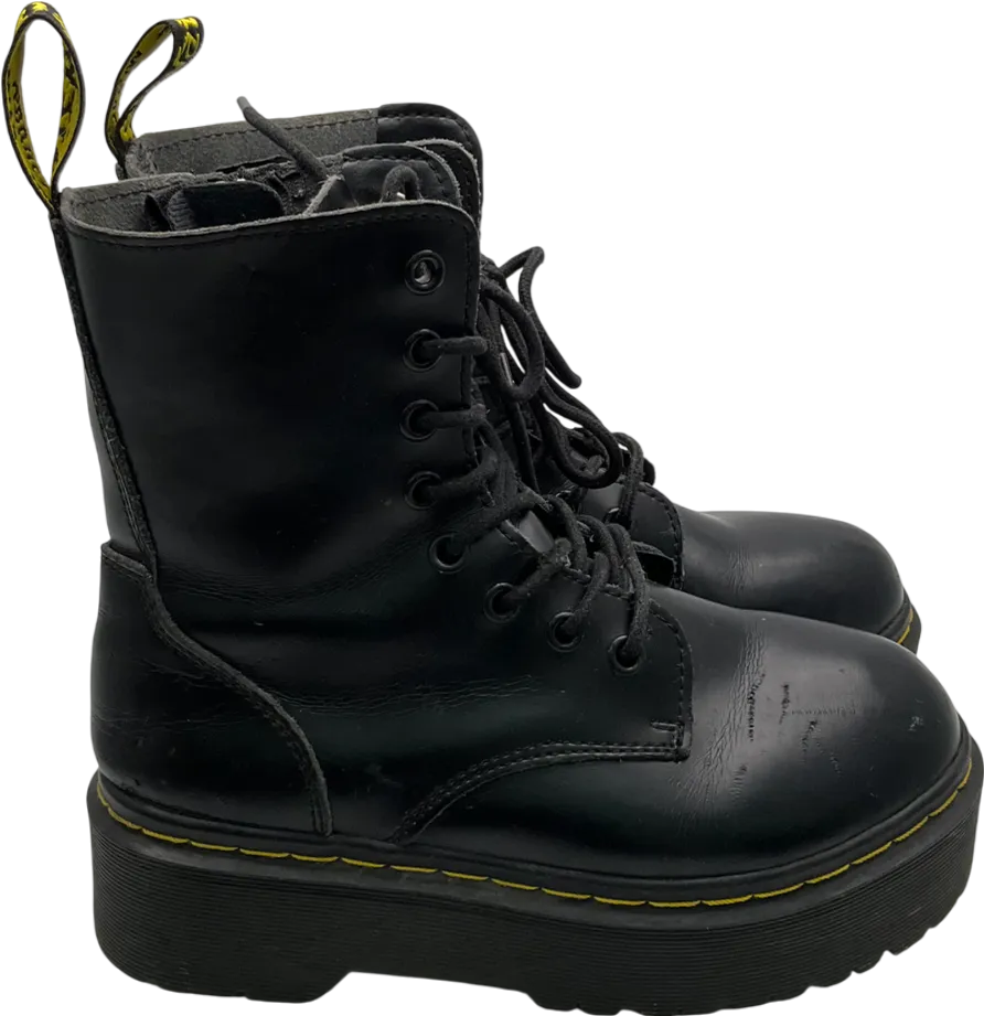 Dr Martens Black Jason Smooth Platform Boots UK 3 EU 36 👠