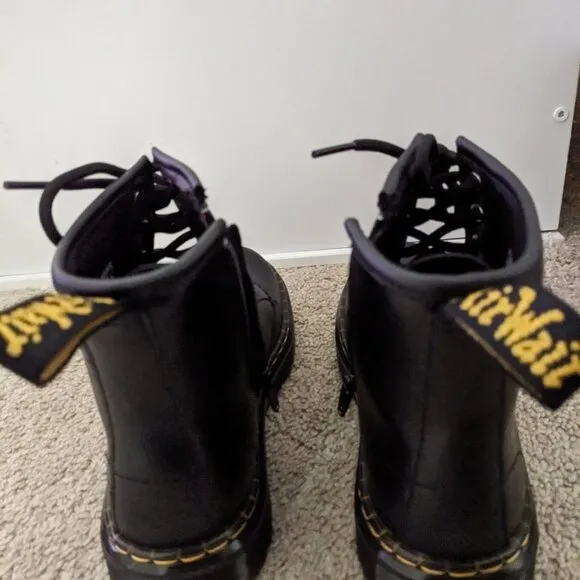 Dr. Martens Black Zavala Kid Boots Size 1 (US), 13 (UK)