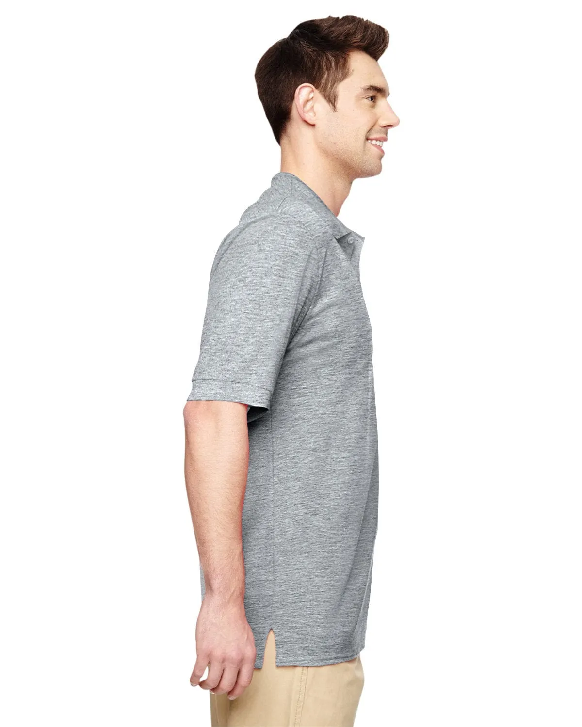 Gildan DryBlend Double Pique Sport Shirt | Rs Sport Grey
