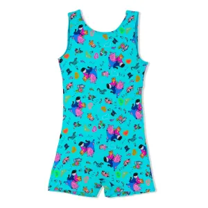 Girl Power 103BB Ginger Cat Gymnastics Biketard