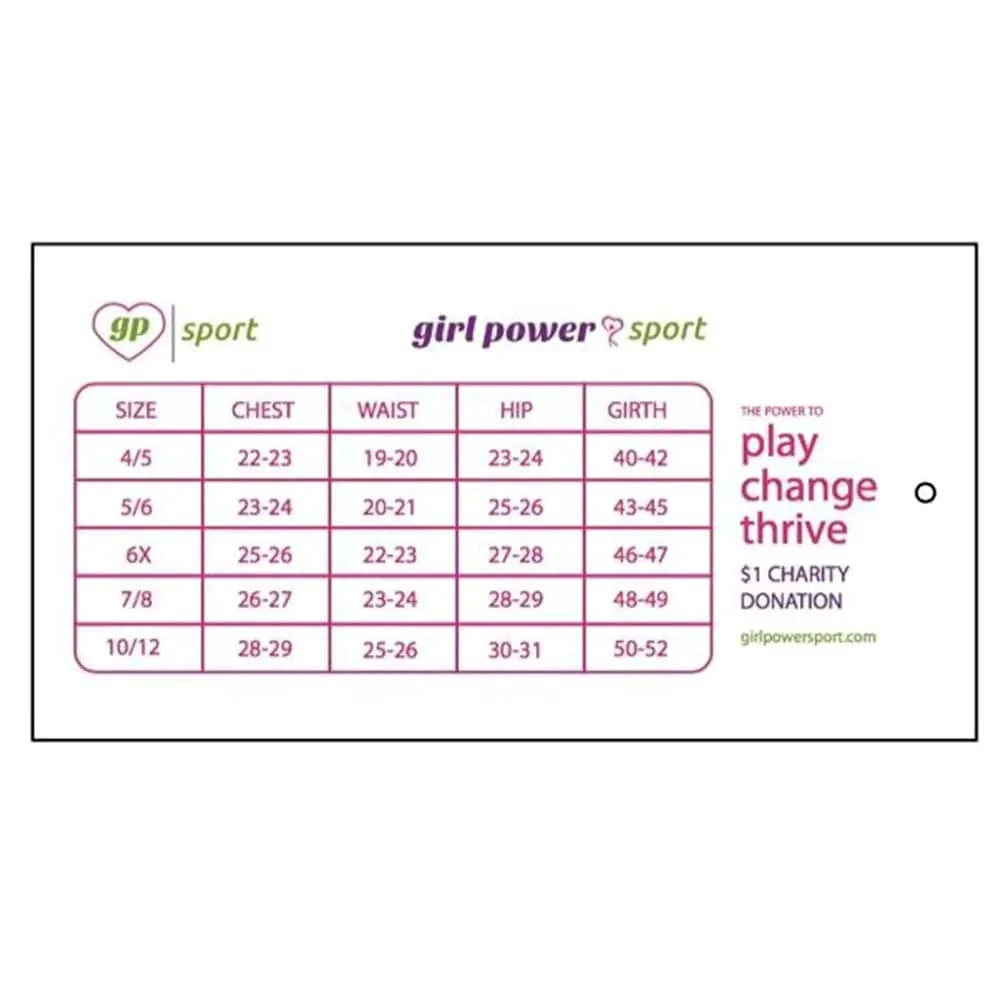 Girl Power Lioness Print Gymnastics Leotard - Girls