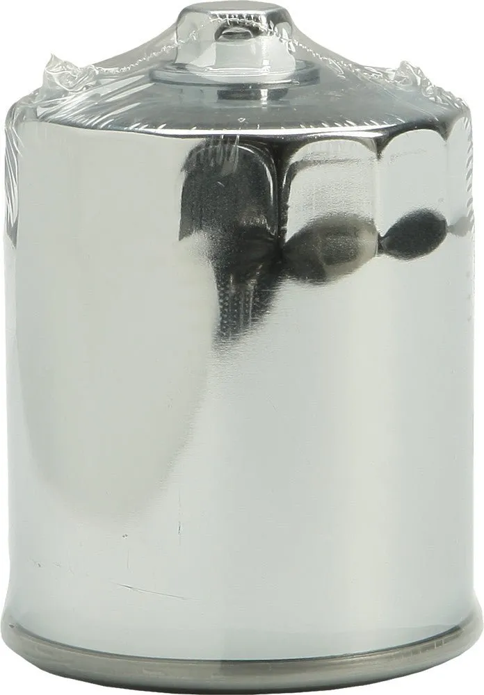 HardDrive 14-051 Oil Filter with Hex Nut - Chrome