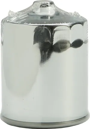 HardDrive 14-051 Oil Filter with Hex Nut - Chrome