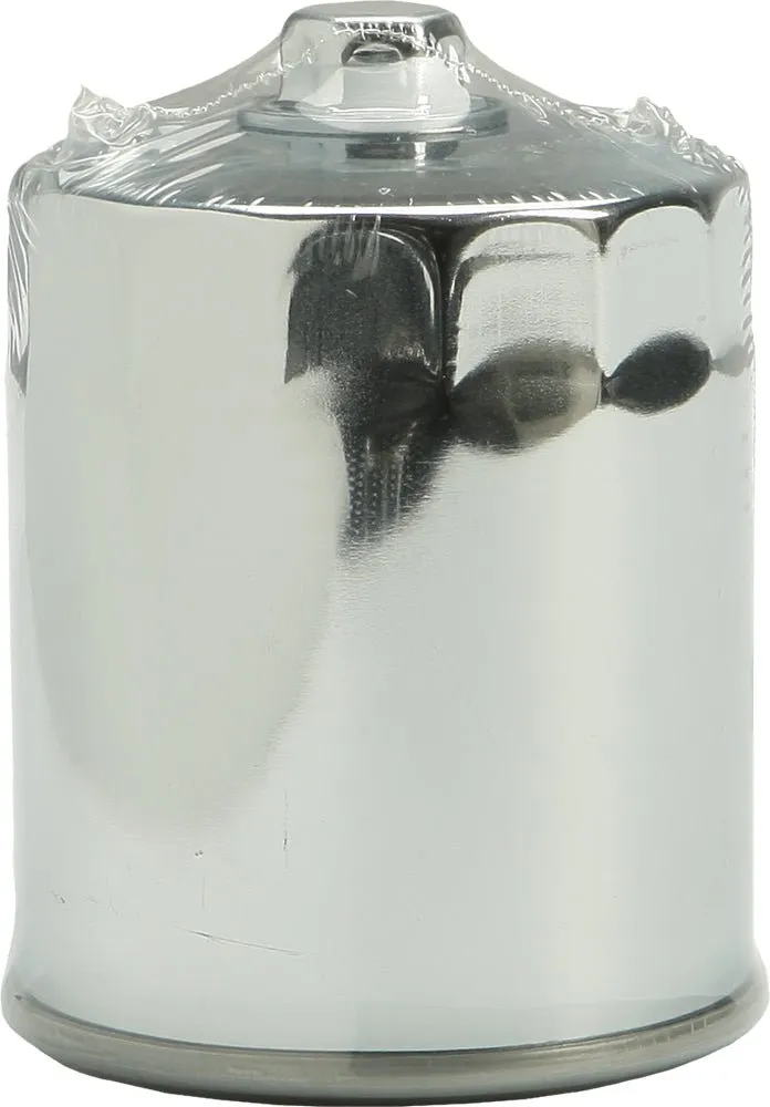 HardDrive 14-051 Oil Filter with Hex Nut - Chrome