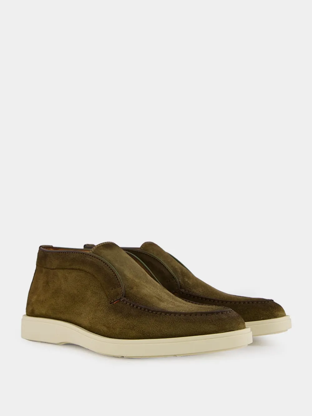 Khaki Desert Boots