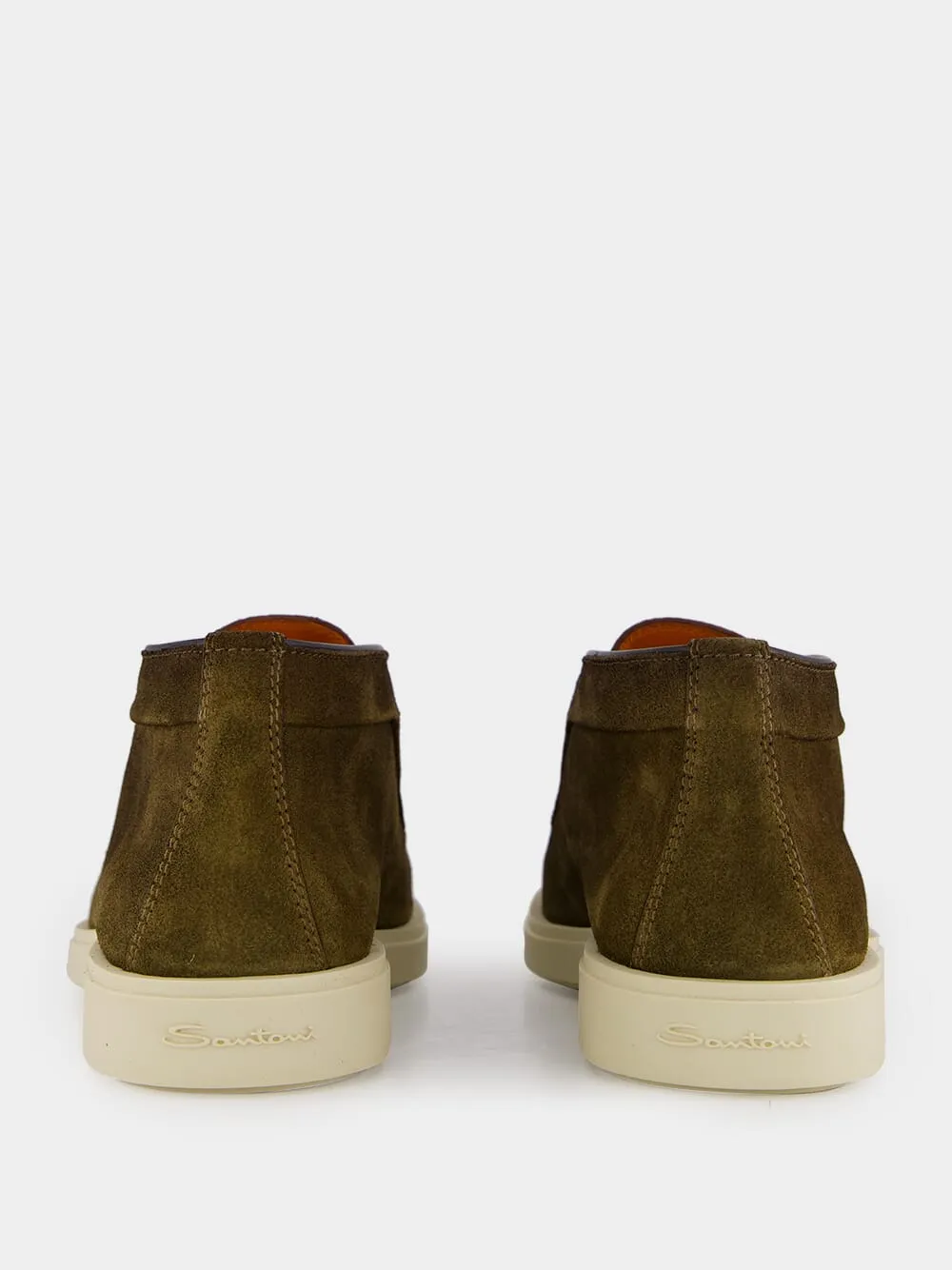 Khaki Desert Boots