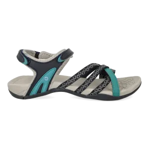 Ladies Savanna Ii Adventure Sandal - Turquoise