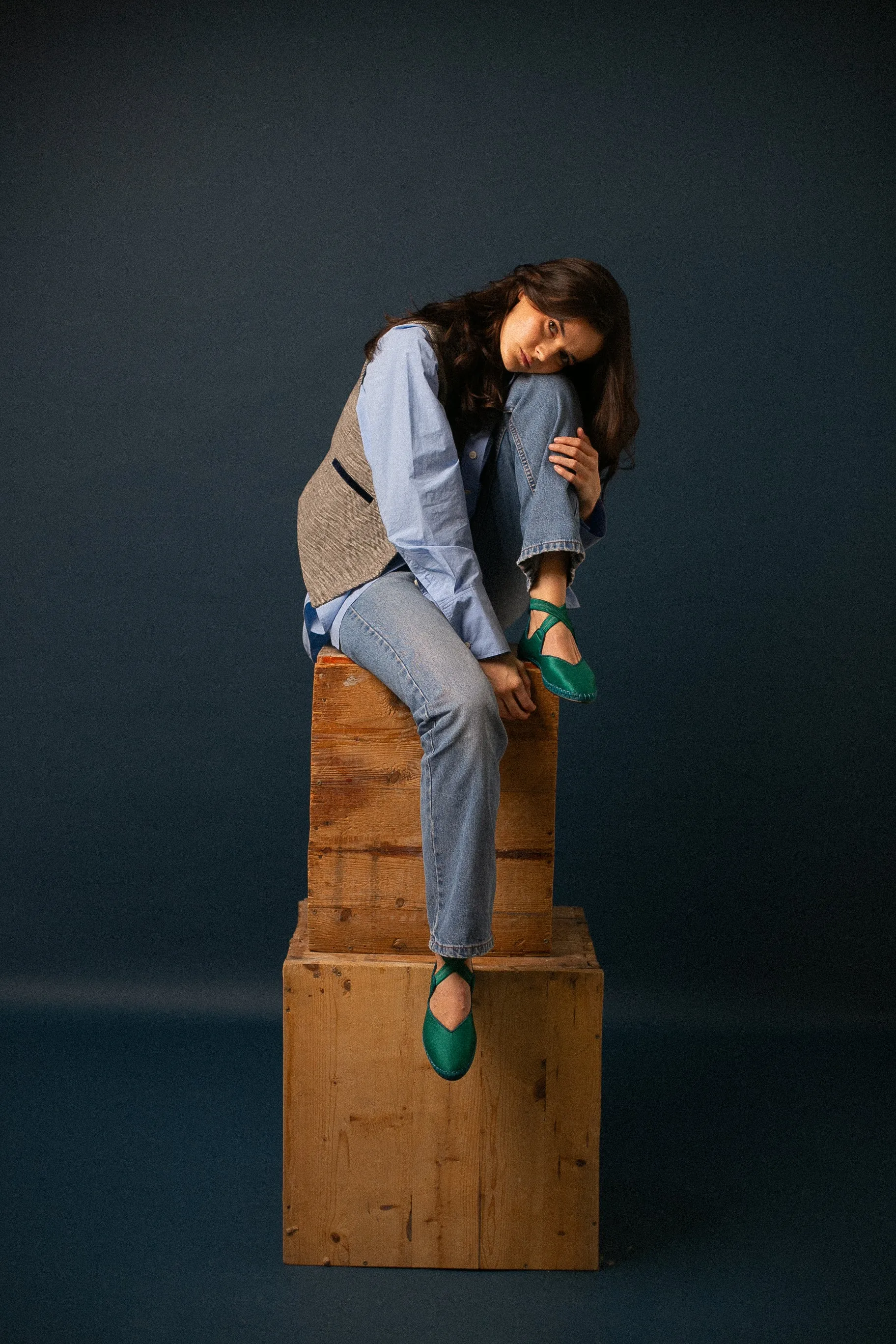 Loafers Aqua