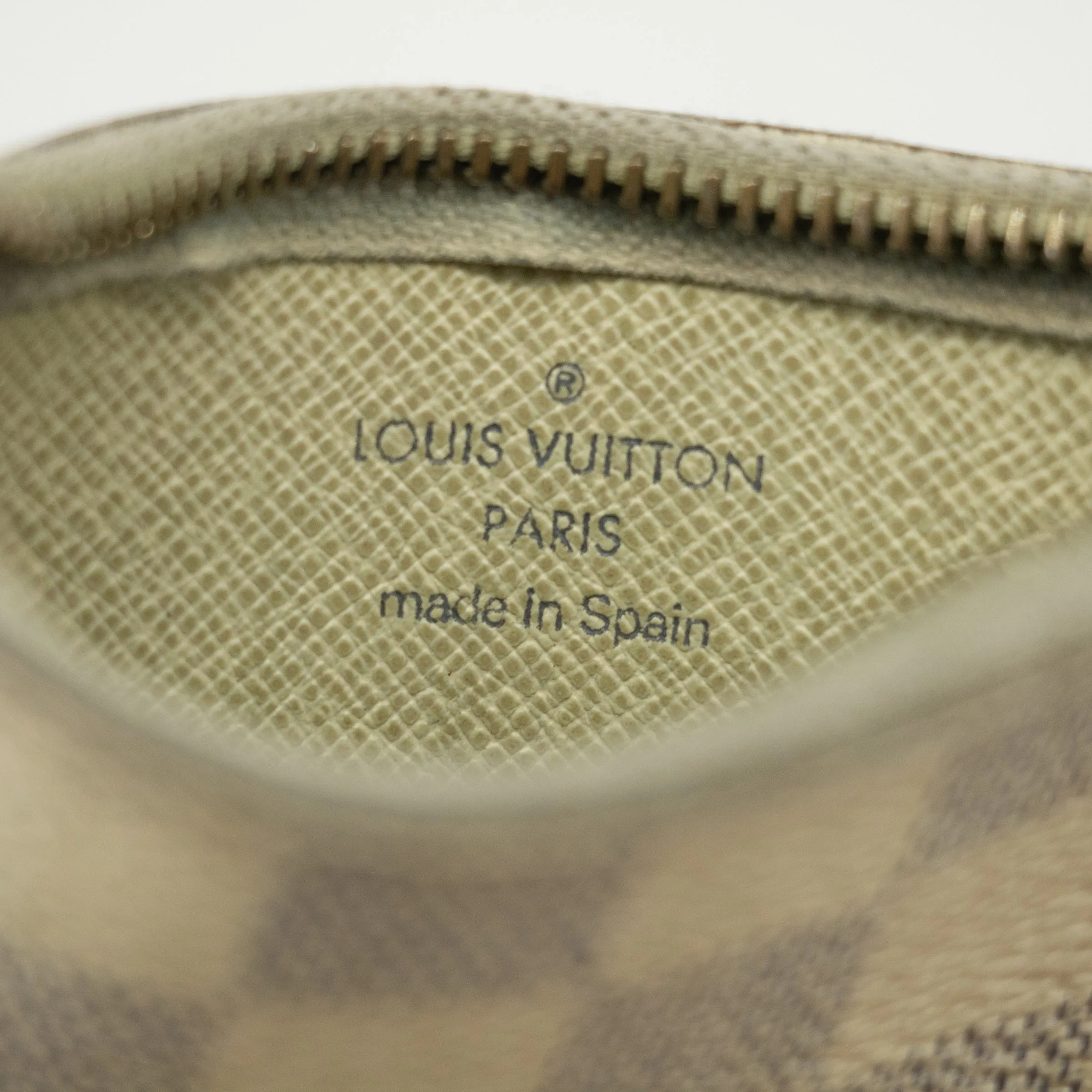 Louis Vuitton Damier Azur Key Cles -#2420