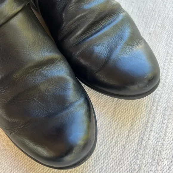 Mephisto Seddy Boots Woman 7.5 Black Leather