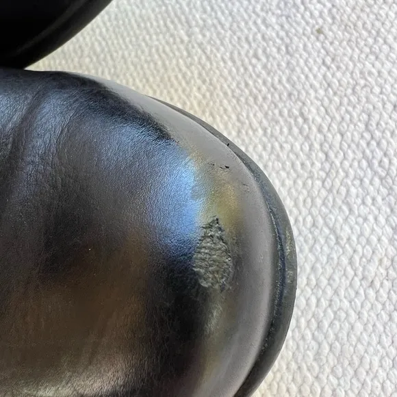 Mephisto Seddy Boots Woman 7.5 Black Leather