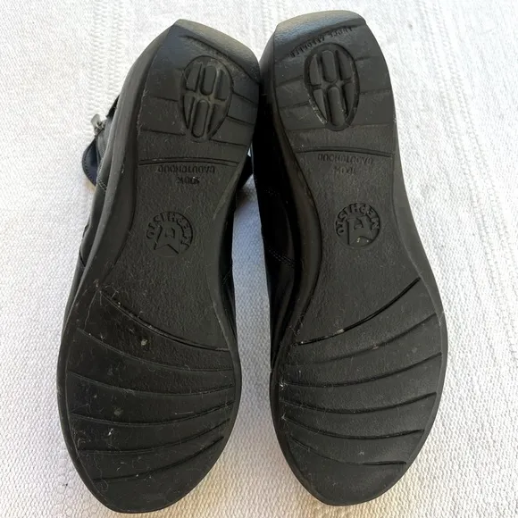 Mephisto Seddy Boots Woman 7.5 Black Leather