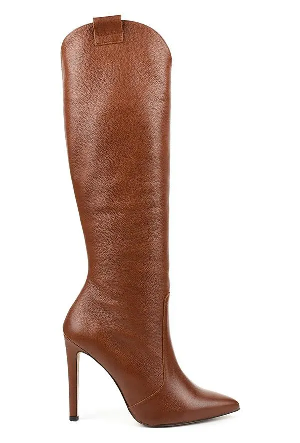 Mylene™ - High Leather Boots