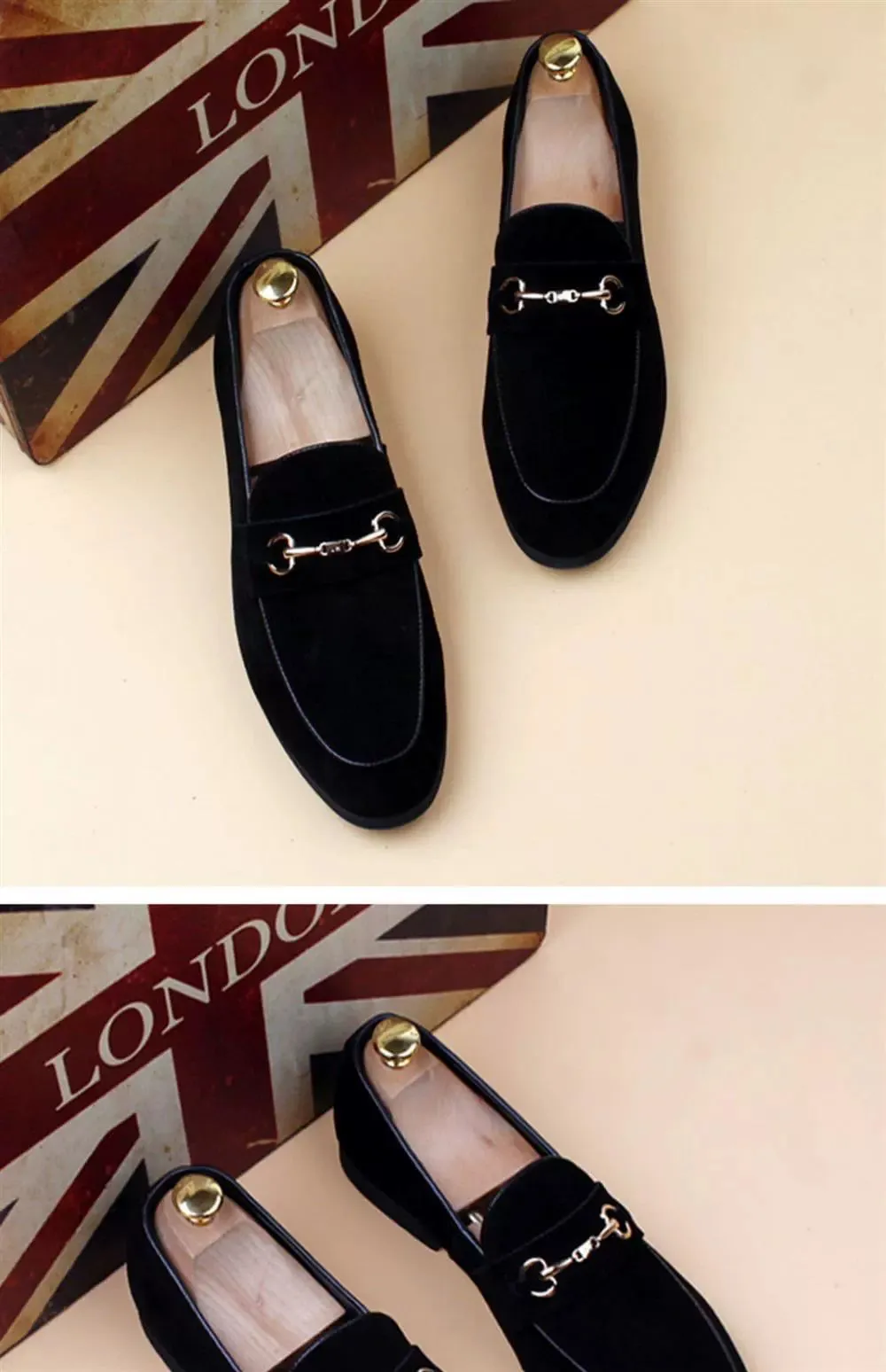 Niche design treasure model ~ 2024 new leather casual slip-on slip-on lightweight wearable men's loafers