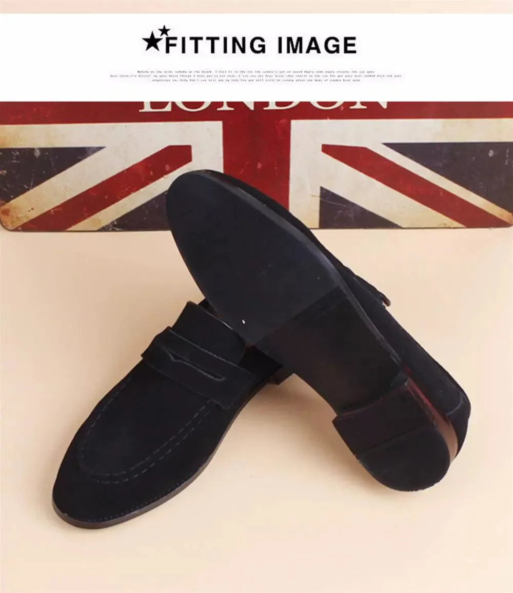 Niche design treasure model ~ 2024 new leather casual slip-on slip-on lightweight wearable men's loafers