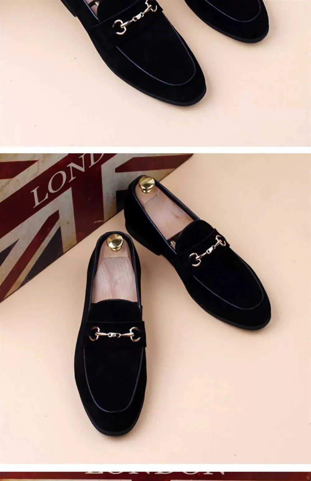 Niche design treasure model ~ 2024 new leather casual slip-on slip-on lightweight wearable men's loafers