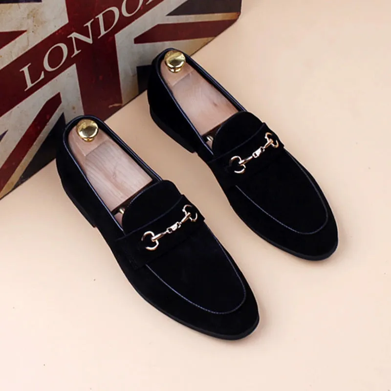 Niche design treasure model ~ 2024 new leather casual slip-on slip-on lightweight wearable men's loafers