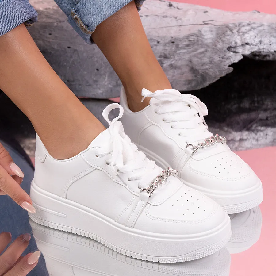 Pantofi sport Benna - White
