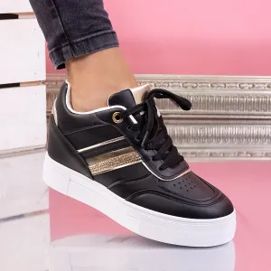 Pantofi sport cu platforma Montana - Black