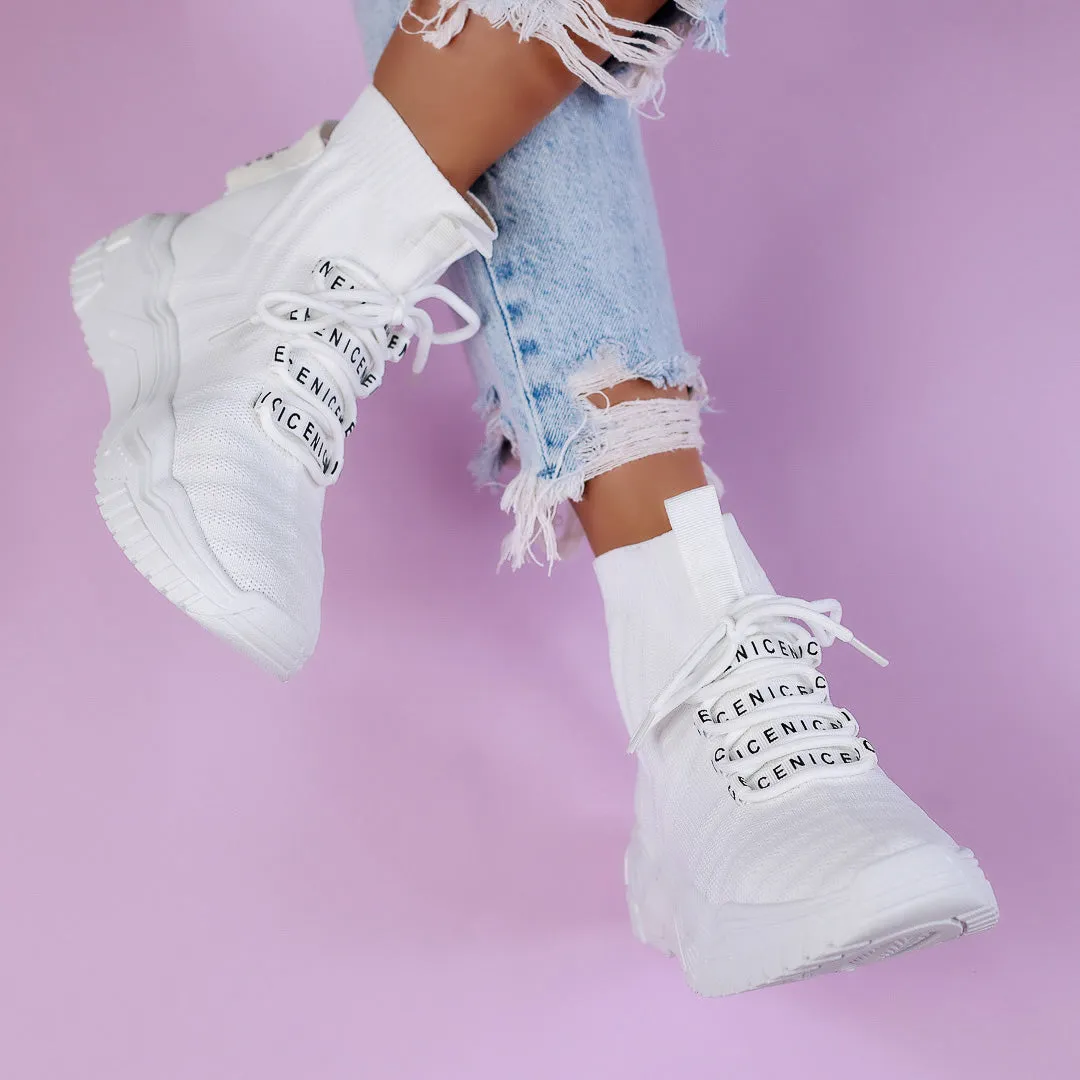 Pantofi sport Dalina - White