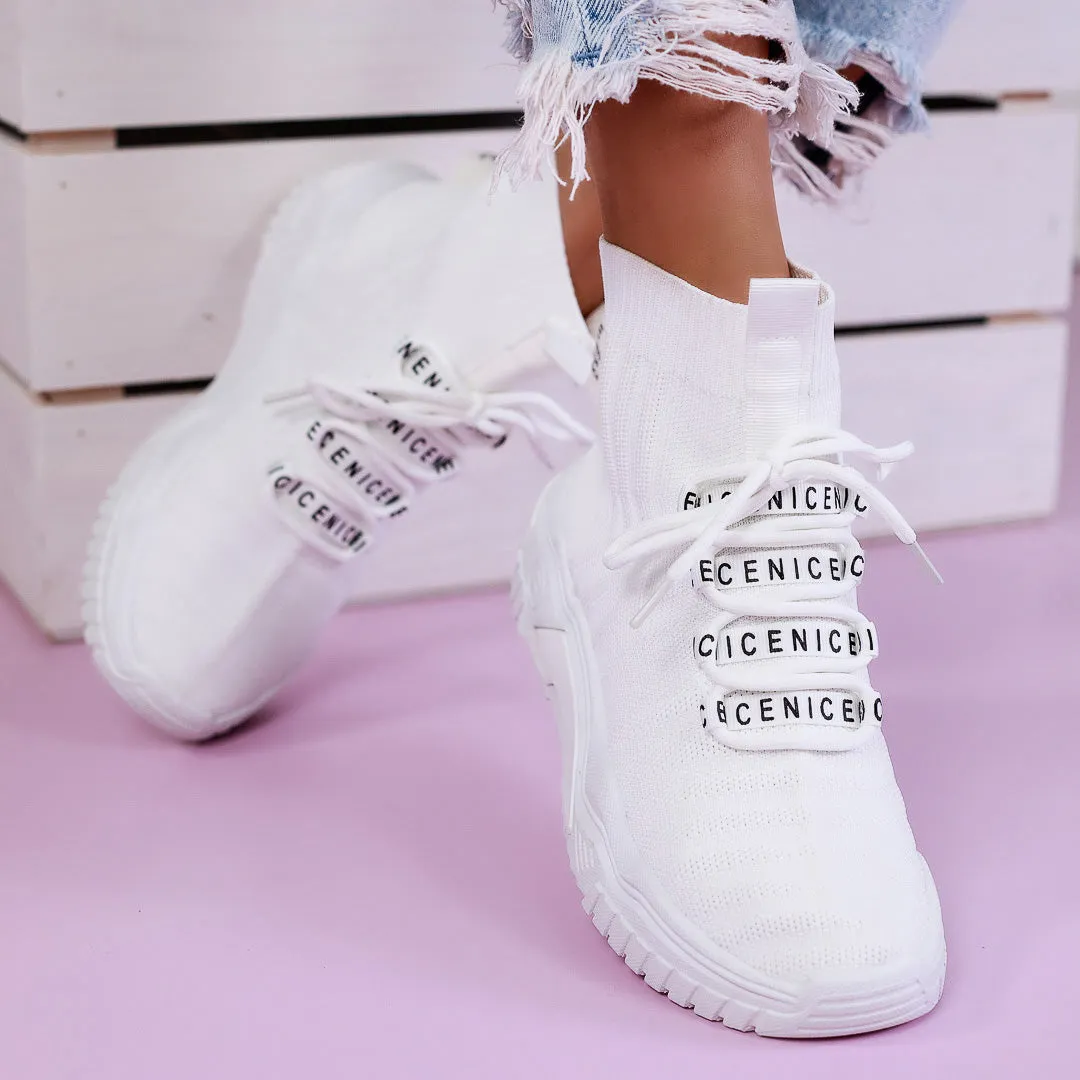 Pantofi sport Dalina - White