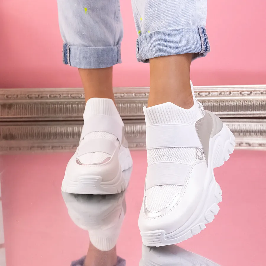 Pantofi sport Fiora - White