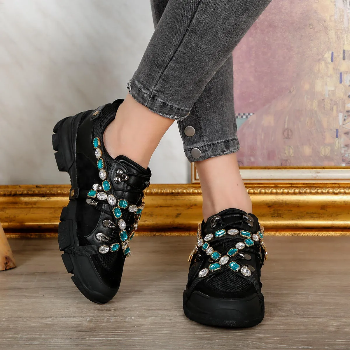 Pantofi sport Izadora - Black