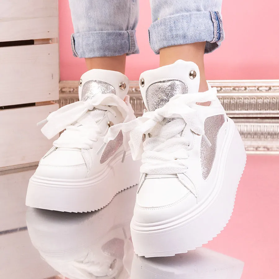 Pantofi sport Krisea - White