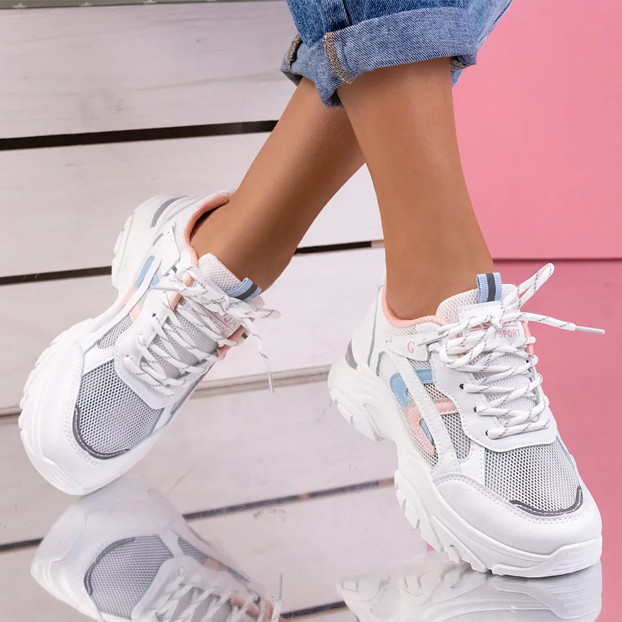 Pantofi sport Nelia - White