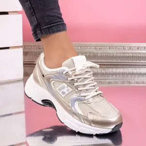 Pantofi sport Sheyla - Gold