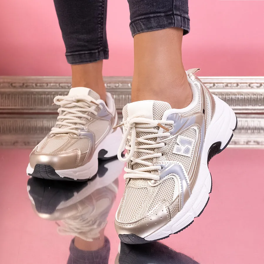 Pantofi sport Sheyla - Gold
