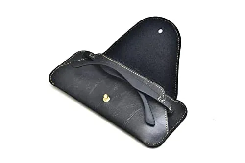 Personalized Stylish Eyewear Case - Black