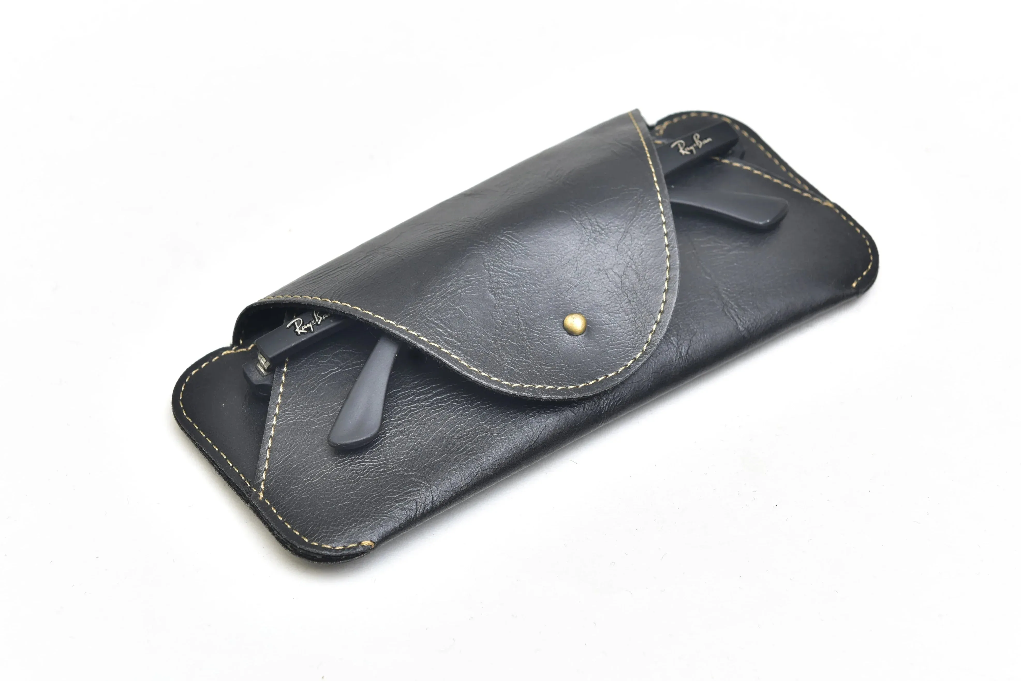 Personalized Stylish Eyewear Case - Black