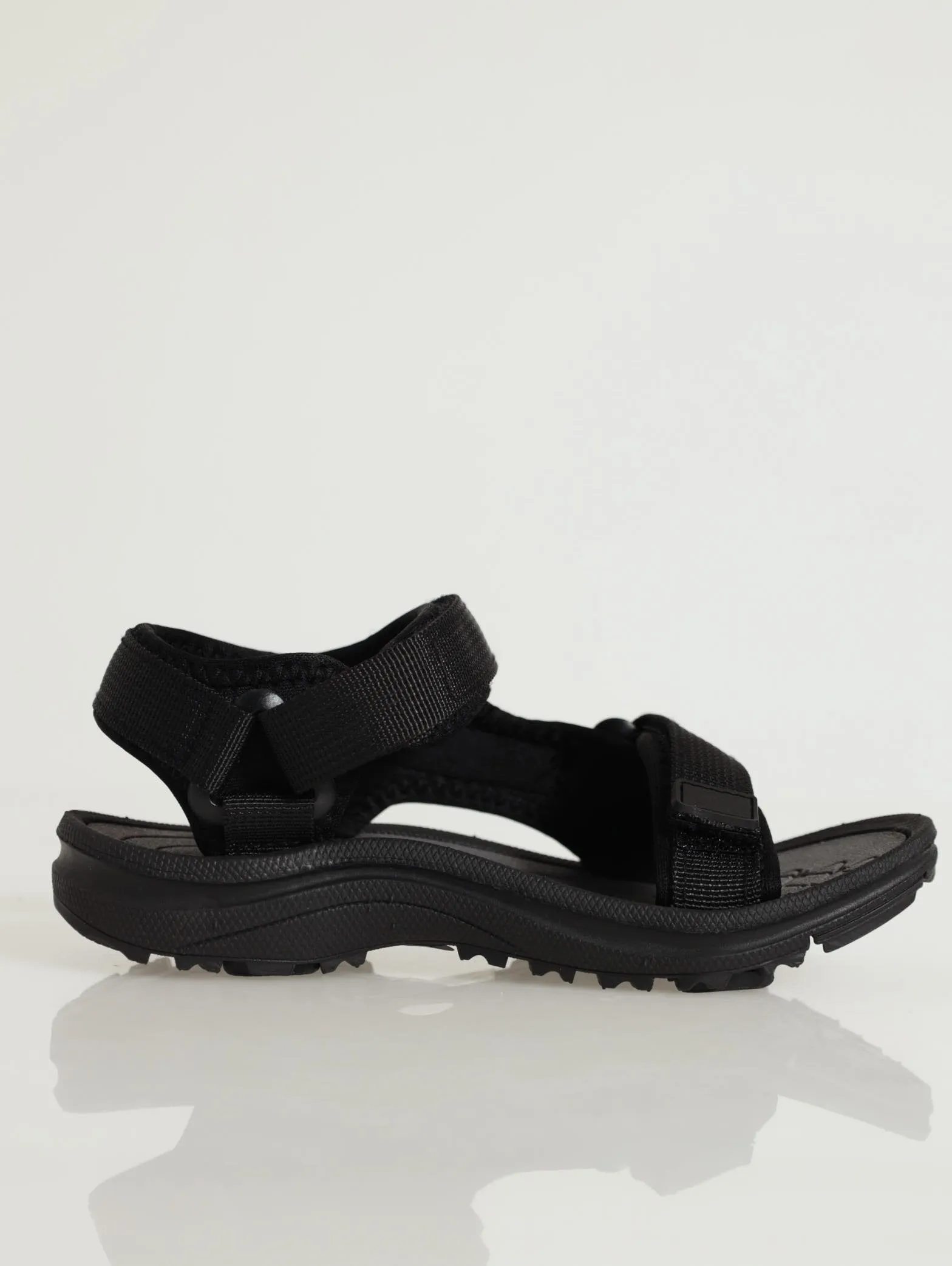 Pre-Boys Adventure Sandal - Black
