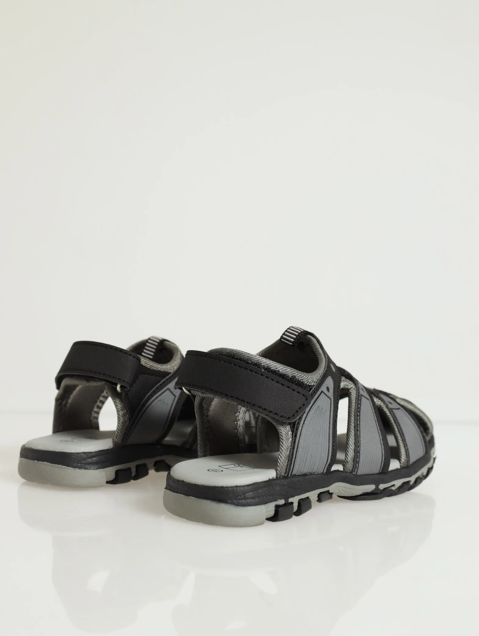 Pre-Boys Surfboard Adventure Sandal - Black