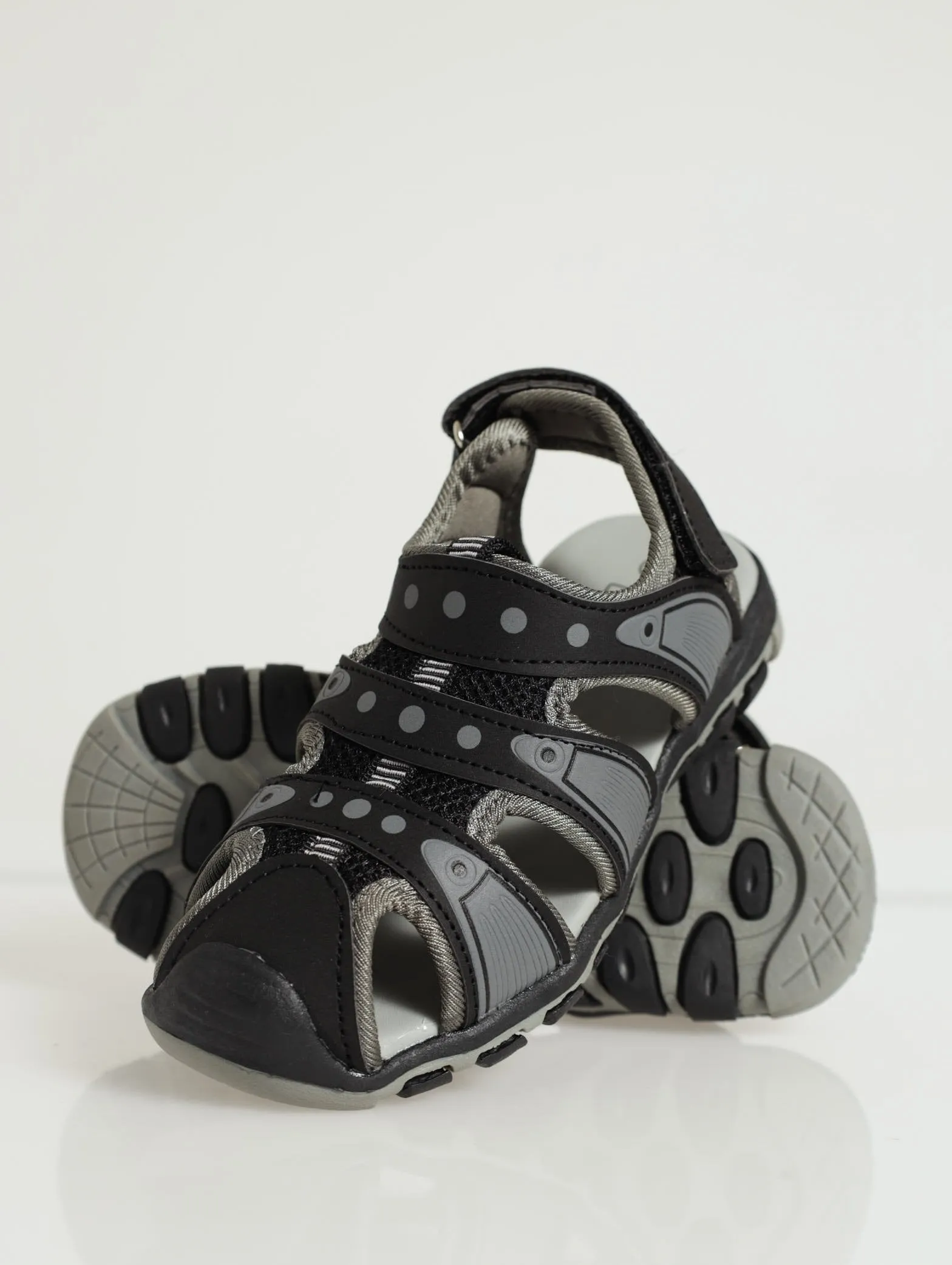Pre-Boys Surfboard Adventure Sandal - Black