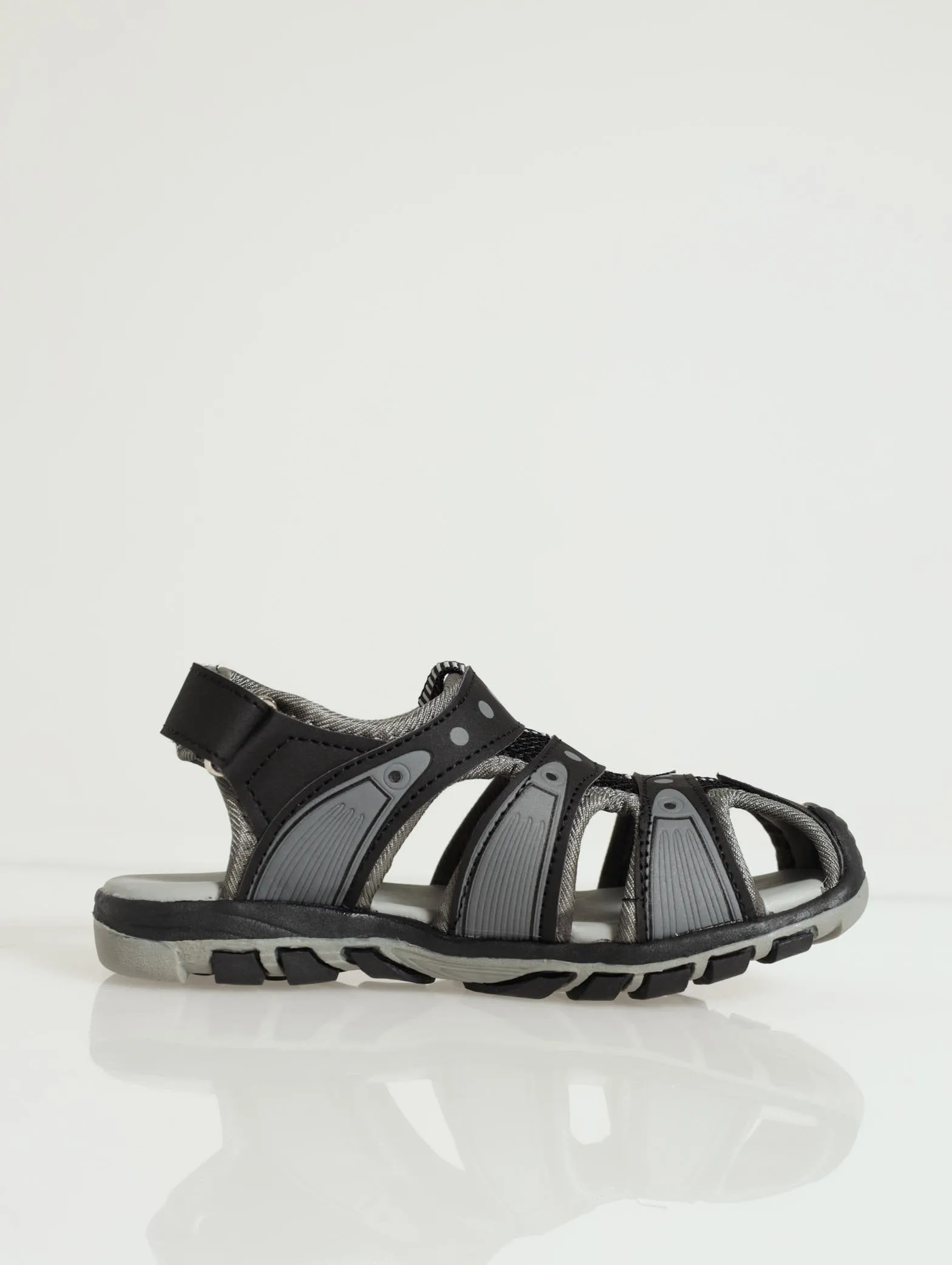 Pre-Boys Surfboard Adventure Sandal - Black